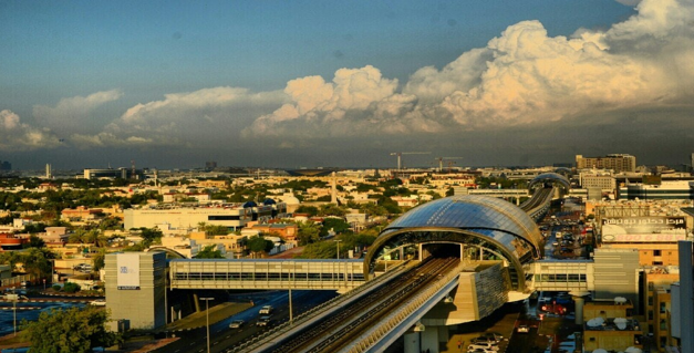 Dubai Airport Free Zone Metro Station 1