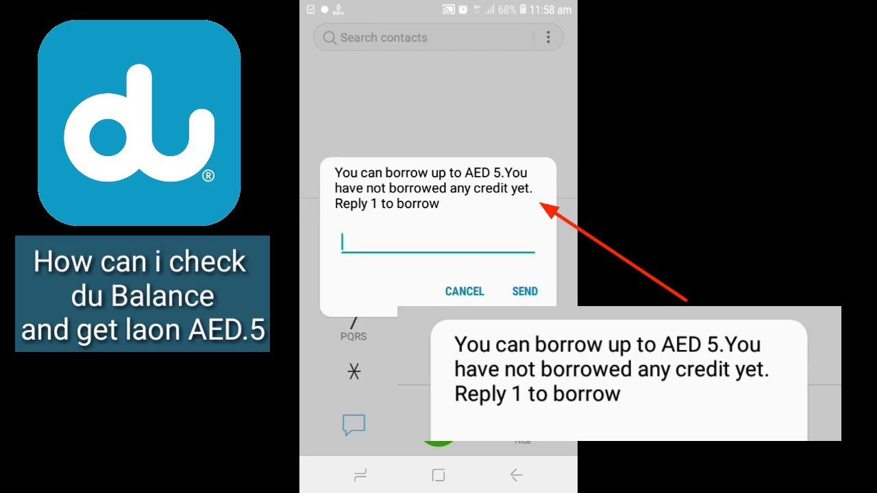Dubai sim balance check - Khaleejtip.com