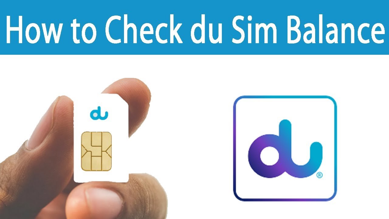 Dubai sim balance check