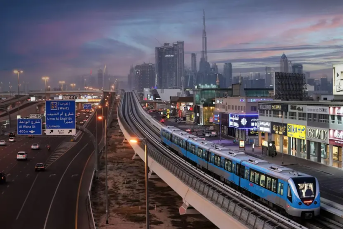 Dubai Airport Free Zone Metro Station 1