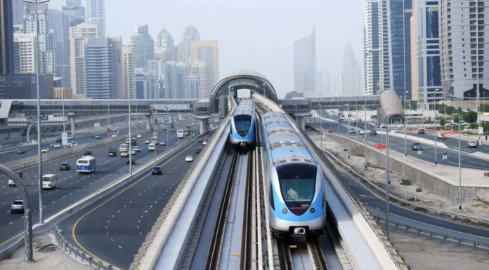 Dubai Airport Free Zone Metro Station 1 Dubai metro