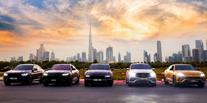 luxury rental car dubai