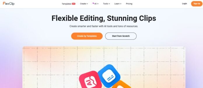 flex clip FlexClip Review: A Powerful Yet Beginner-Friendly Video Creation Platform