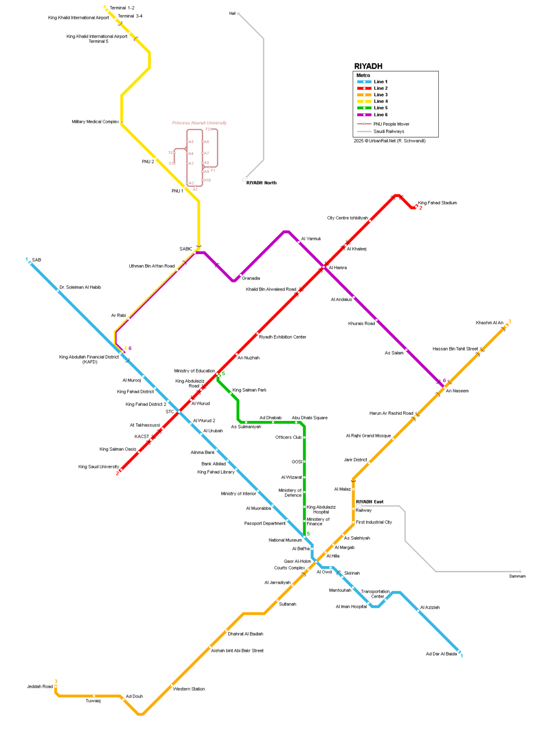 Your Riyadh Metro Guide: Routes, Stations & Vision 2030 Insights ...