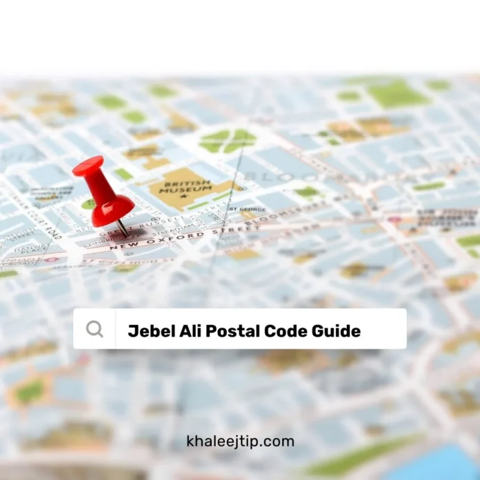 Jebel Ali Postal Code Guide