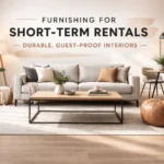 Furnishing for Short-Term Rentals: Durable, Guest-Proof Interiors Furnishing for Short-Term Rentals: Durable, Guest-Proof Interiors