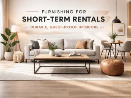 Furnishing for Short-Term Rentals: Durable, Guest-Proof Interiors