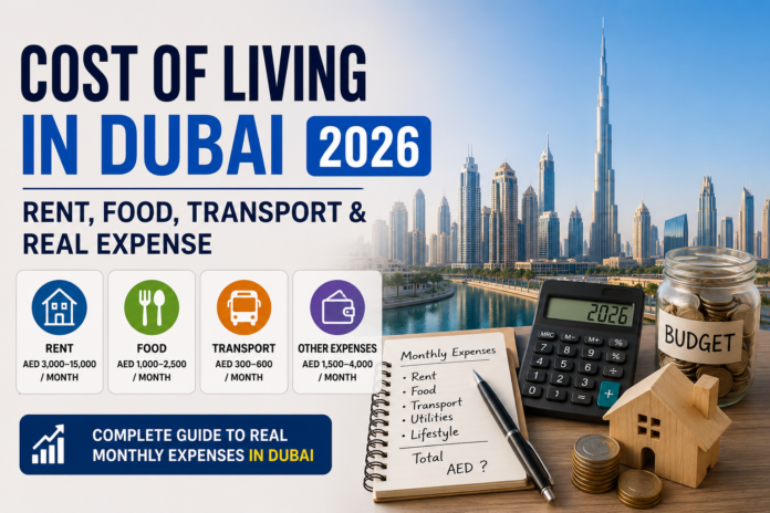 Cost of Living in Dubai 2026 Cost of Living in Dubai 2026